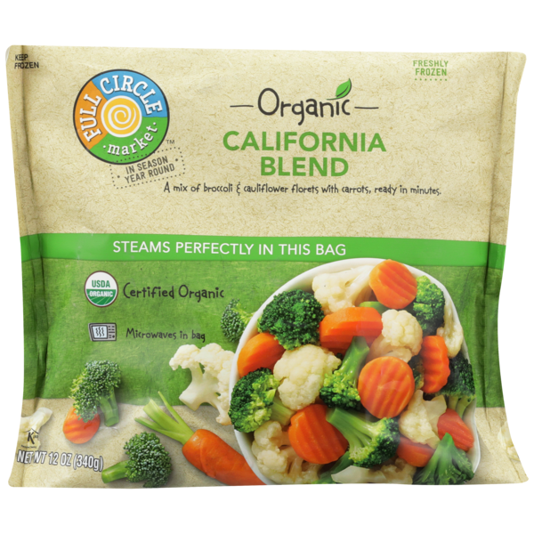 Frozen Vegan & Vegetarian Full Circle California Blend A Mix Of Broccoli & Cauliflower Florets With Carrots hero