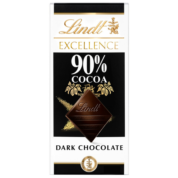 Candy, Chocolate & Gum Lindt Excellence 90% Cocoa Supreme Dark Chocolate Bar hero