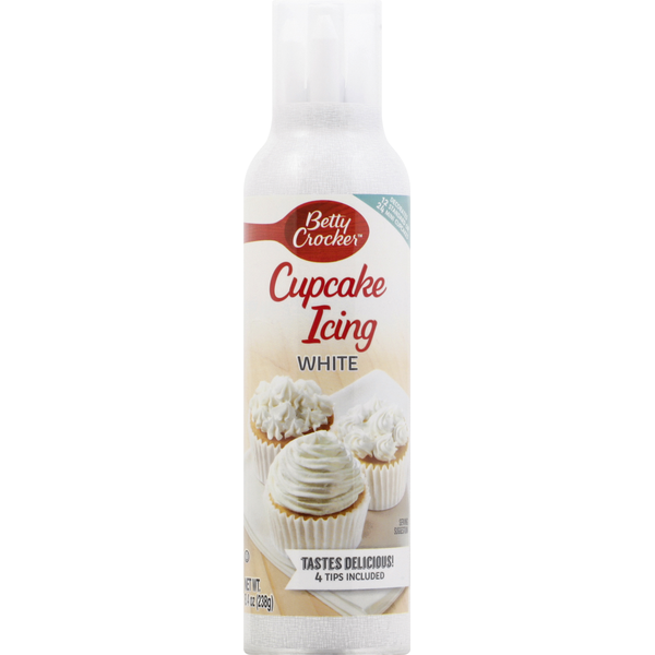 Baking Supplies & Decor Betty Crocker Cupcake Icing, White hero