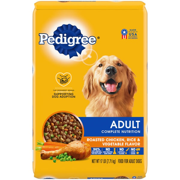 Dog Food & Care Pedigree Complete Nutrition Adult Dry Dog Food Roasted Chicken, Rice & Vegetable Flavor hero