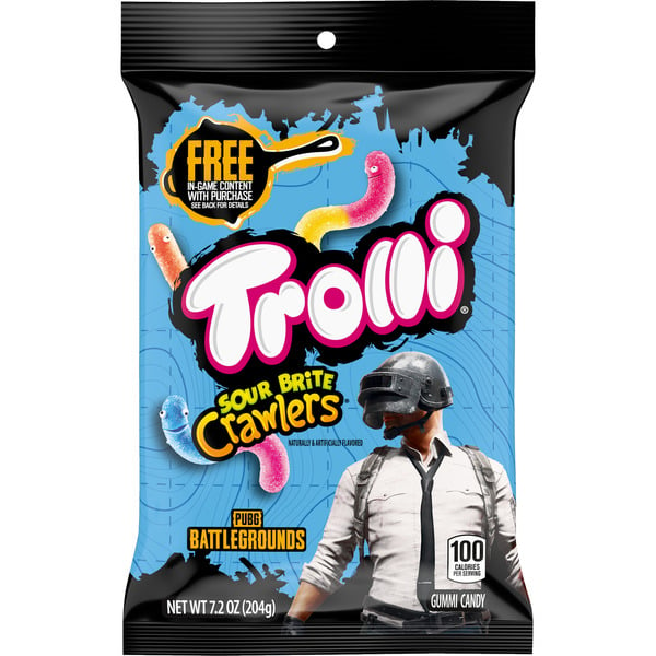 Candy & Chocolate Trolli Gummi Candy, Sour Brite Crawlers hero