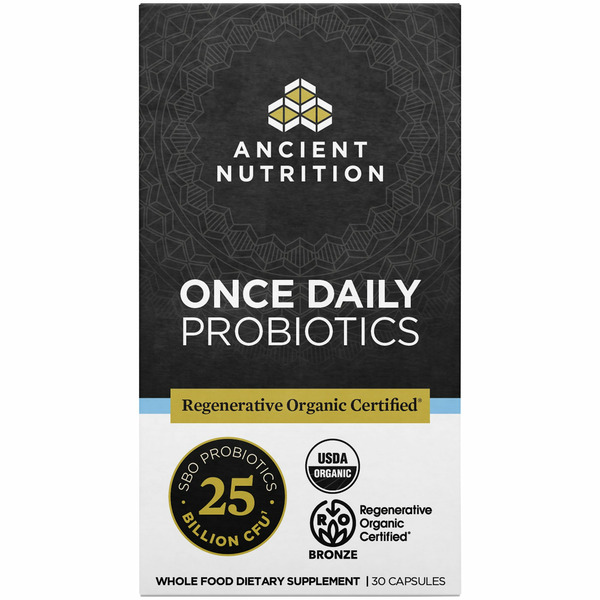 Ancient Nutrition Roc - Capsule - Daily Probiotics 25B - Once Daily hero