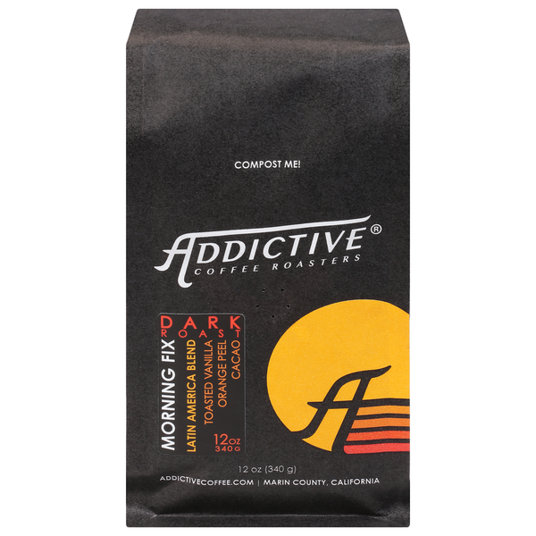 Coffee Addictive Coffee Roasters Coffee, Dark Roast, Morning Fix hero