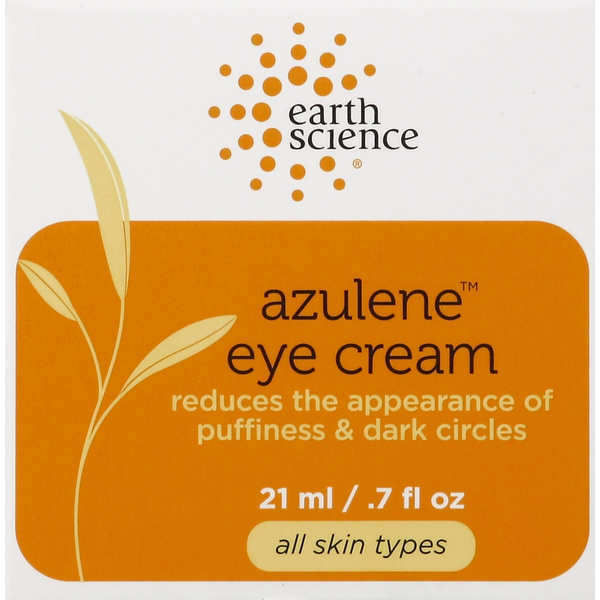 Facial Care Earth Science Eye Cream, Azulene hero