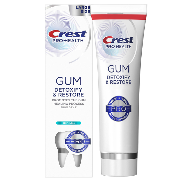 Oral Hygiene Crest Pro-Health Gum Detoxify and Restore Deep Clean Toothpaste hero