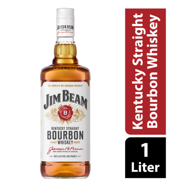 Spirits Jim Beam Kentucky Straight Bourbon Whiskey hero