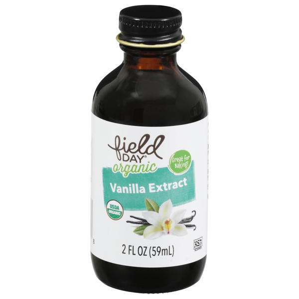 Spices & Seasonings FIELD DAY Vanilla Extract, Organic hero