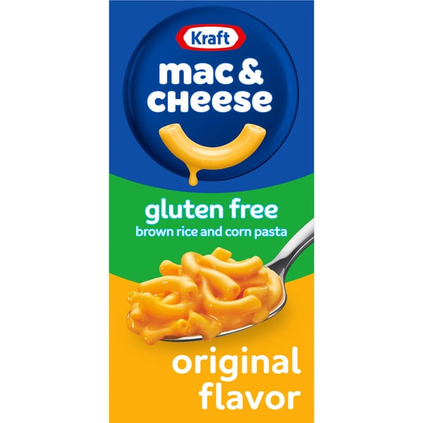 Instant Foods Kraft Gluten Free Original Mac & Cheese Macaroni and Cheese Dinner hero