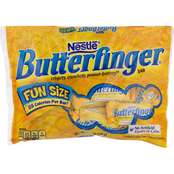 Candy & Chocolate Butterfinger Nestle  Bar Fun Size hero