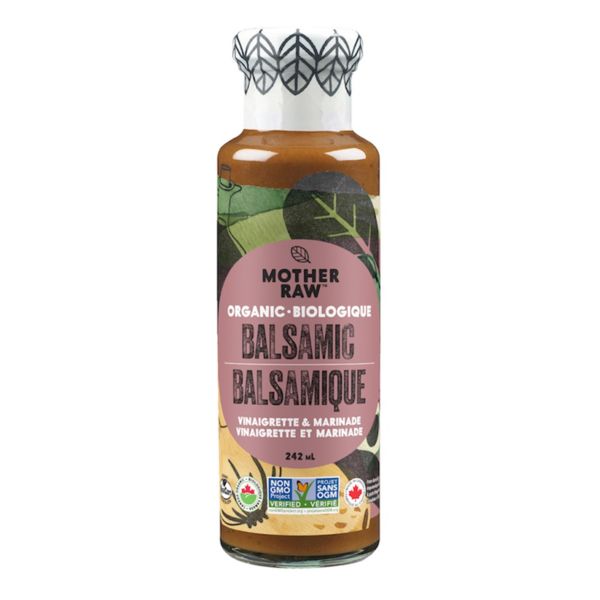 Salad Dressing & Toppings Mother Raw Organic Balsamic Dressing and Marinade hero