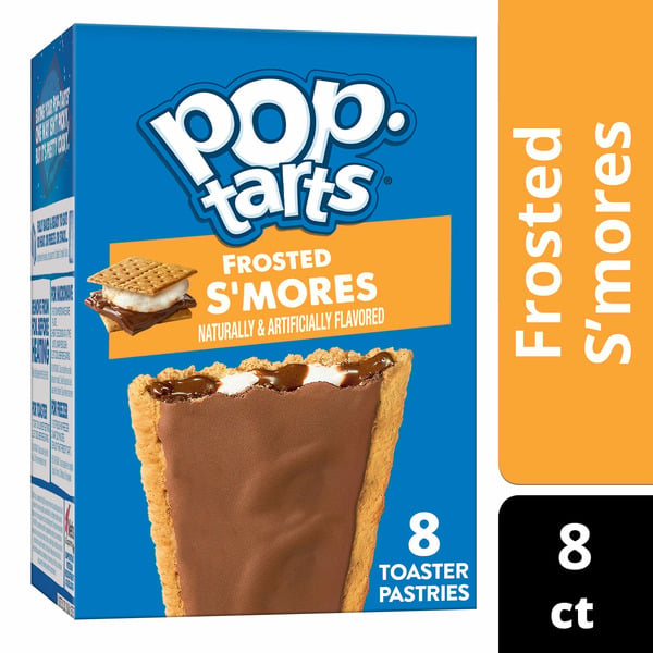 Pop-Tarts Toaster Pastries, Breakfast Foods, Kids Snacks, Frosted S'mores hero