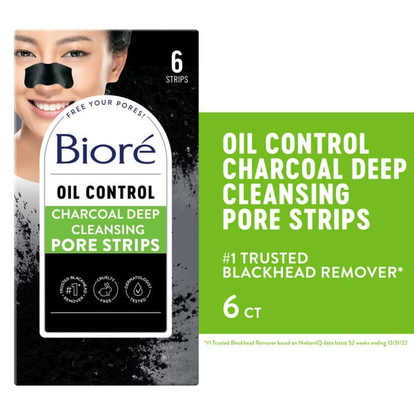 Facial Care Bioré Oil Control Blackhead Remover Pore Strips hero