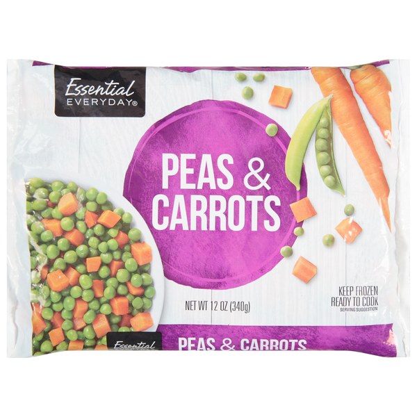 Frozen Produce Essential Everyday Peas & Carrots hero