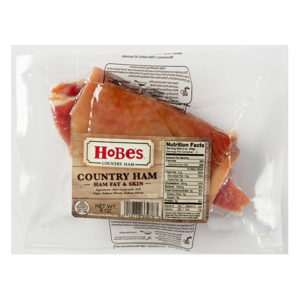 Fresh Pork & Ham Hobe's Country Ham Country Ham Fat & Skin hero