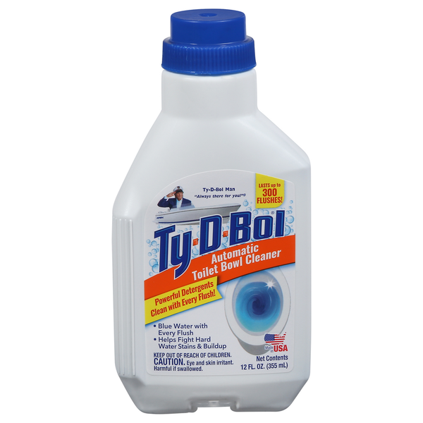 Cleaning Products Ty⬝D⬝Bol Toilet Bowl Cleaner, Automatic hero