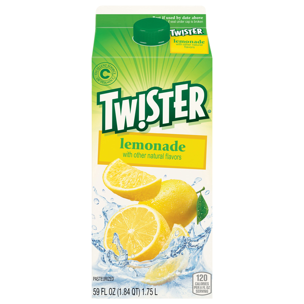 Refrigerated Twister Lemonade hero