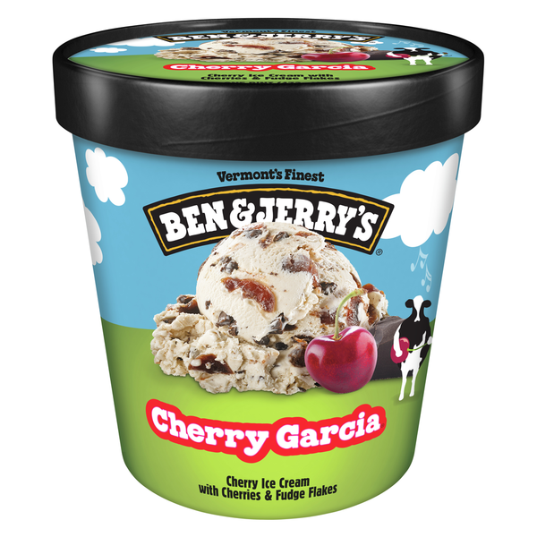 Ice Cream & Toppings Ben & Jerry's Ice Cream, Cherry Garcia hero