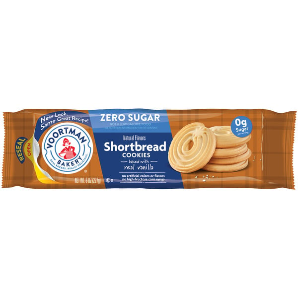 Cookies & Cakes Voortman Bakery Cookies, Zero Sugar, Shortbread hero