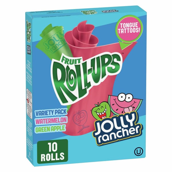 Fruit & Vegetable Snacks Betty Crocker Gluten Free Variety Pack Jolly Rancher Flavoured Green Apple Watermelon hero