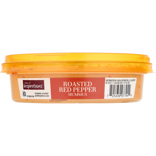 Deli Dips, Spreads, Snacks Taste of Inspirations All Natural Red Pepper Hummus hero