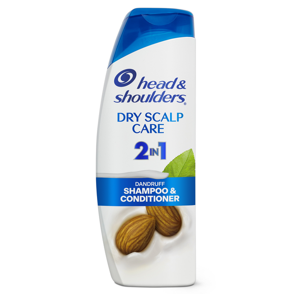 Hair Care Head & Shoulders 2 in 1 Dandruff Shampoo and Conditioner, Dry Scalp Care hero