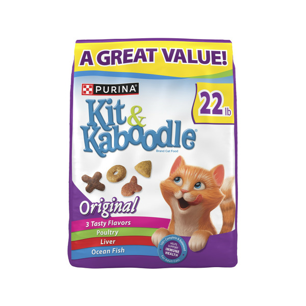 Cat Food & Care Purina Kit & Kaboodle Kit and Kaboodle Dry Cat Food Original Poultry, Liver and Ocean Fish Flavors hero