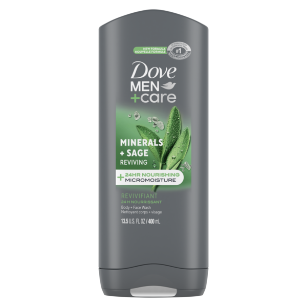 Body Lotions & Soap Dove Men+Care Body Wash And Face Wash Minerals + Sage hero