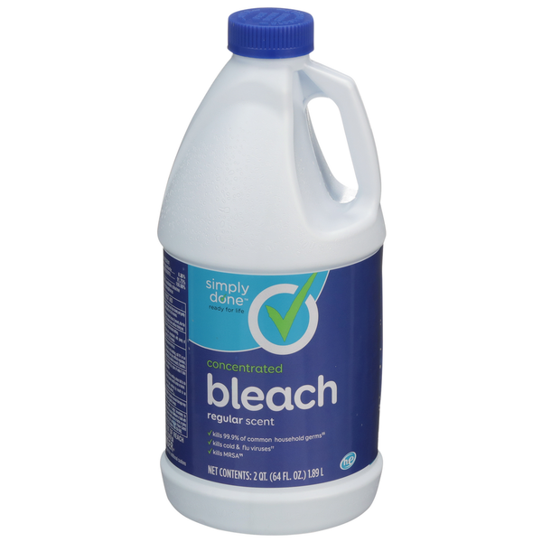 Dish Detergents Simply Done Concentrated Bleach, Regular hero