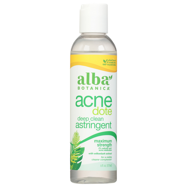 Facial Care Alba Botanica Astringent, Deep Clean, Maximum Strength hero