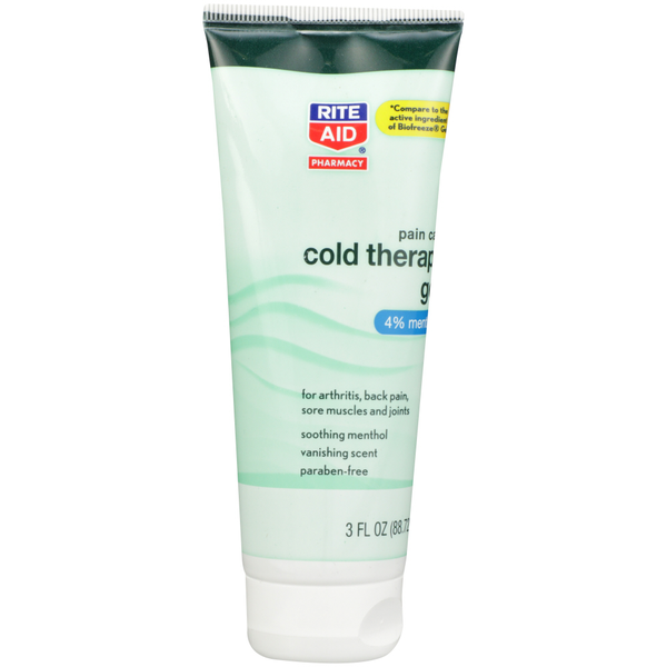 First Aid Rite Aid Ra 4% Menthol Gel 3Z hero