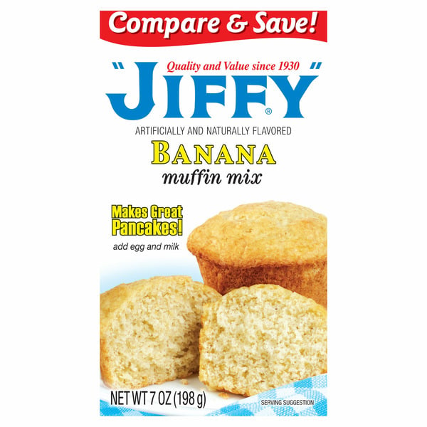 Doughs, Gelatins & Bake Mixes "JIFFY" Muffin Mix, Banana hero