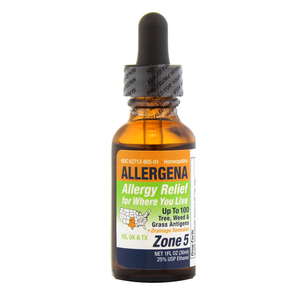 Dietary Supplements Allergena Zone 5 - Grasses, Trees, & Weeds hero