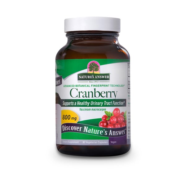 Women's Health Supplements Nature's Answer Cranberry Capsules hero