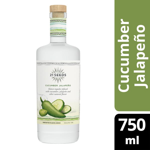 Tequila/Mezcal 21Seeds Tequila Cucumber Jalapeno, Blanco hero