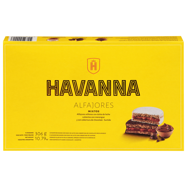 Cookies & Cakes Havanna Cookies, Assorted, Alfajores hero