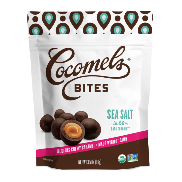 Candy & Chocolate Cocomels Sea Salt Chocolate Covered Bites hero