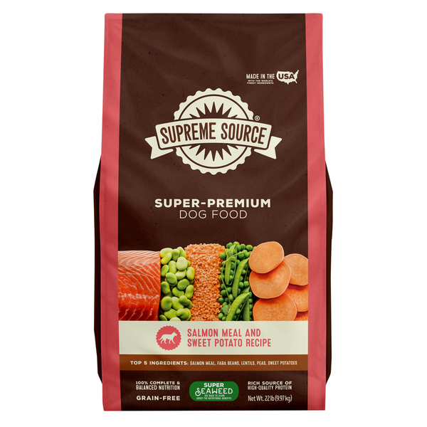 Dog Food Supreme Source Salmon Meal And Sweet Potato Recipe Grain-Free Dog Food hero