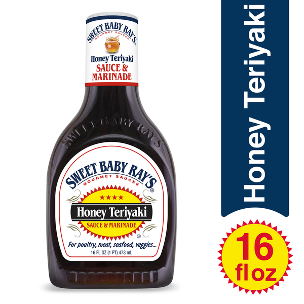 Marinades & Meat Preparation Sweet Baby Ray's Sauce & Marinade, Honey Teriyaki hero