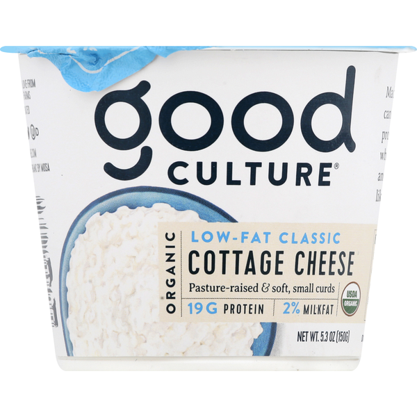 Other Creams & Cheeses good culture Cottage Cheese, Low-Fat Classic, Organic hero