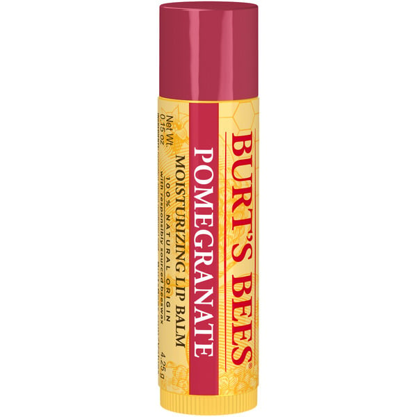 Cosmetics/Accessories Burt's Bees Pomegranate Lip Balm, Natural Origin hero