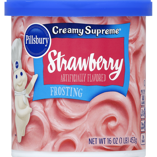 Baking Supplies & Decor Pillsbury Frosting, Strawberry hero