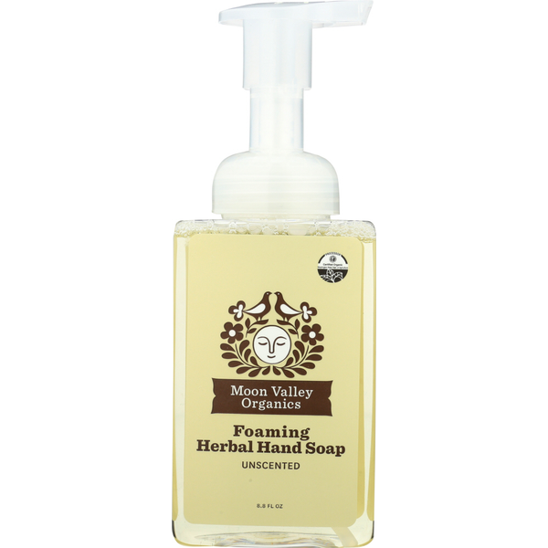 Hand Care Moon Valley Organics Foaming Herbal Hand Soap hero