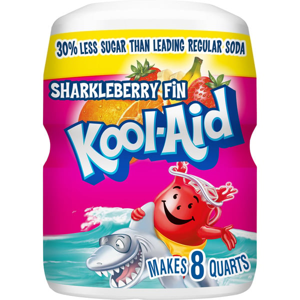 Cocoa & Drink Mixes Kool-Aid Sharkleberry Fin Drink Mix hero