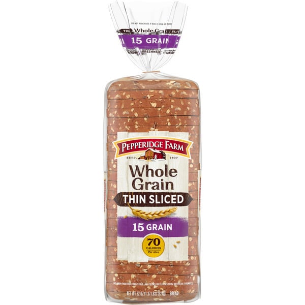 Breads Pepperidge Farm 15 Grain Bread hero