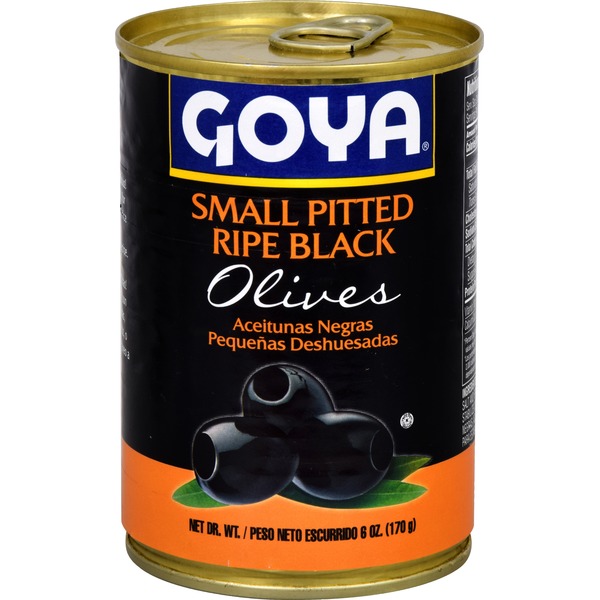 Pickled Goods & Olives Goya Small Pitted Ripe Black Olives hero