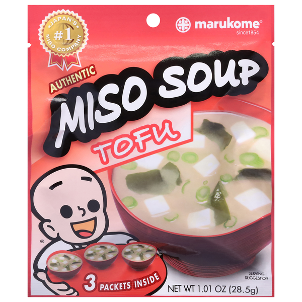 Asian Foods Marukome Miso Soup, Tofu hero