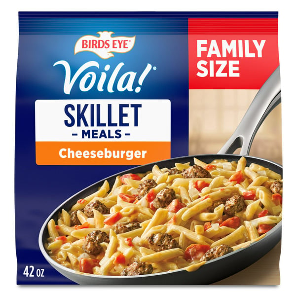 Frozen Meals Birds Eye Voila! Cheeseburger Skillet Frozen Meal hero