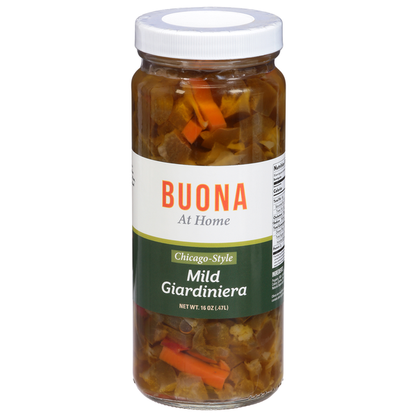 Pickled Goods & Olives Buona Giardiniera, Mild, Chicago Style hero