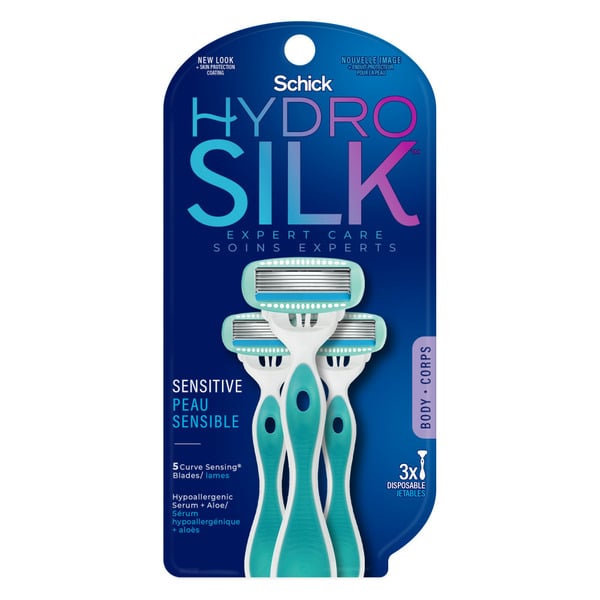 Shave Needs Schick Silk Women's Disposable Razor hero