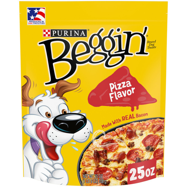 Dog Food & Care Purina Beggin' Dog Treats With Real Bacon, Pizza Flavor hero